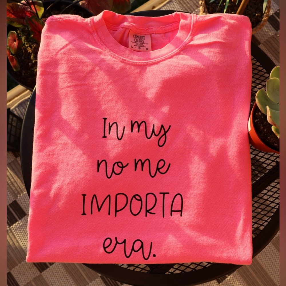 Comfort Colors Neon Pink Short Sleeve Tee